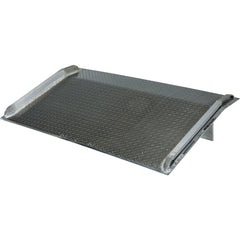 Aluminum Truck Dockboard 5000 lbs 60 × 60 - Exact Industrial Supply