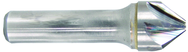 1-1/4" Size-3/4" Shank-82°-Carbide 6 Flute Chatterless Countersink - Makers Industrial Supply