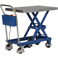 Linear Elevating Cart 400lb 23.625 × 35.5 - Exact Industrial Supply