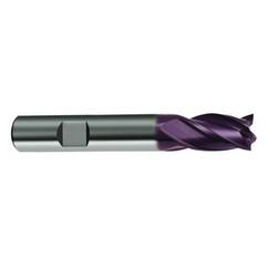 20mm Dia. x 92mm Overall Length 4-Flute Square End Solid Carbide SE End Mill-Weldon Shank-Center Cut-Firex - Makers Industrial Supply