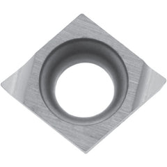 CCET 141102 F TN610, 0.004″ Corner Radius, 0.071″ Thick, 0.169″ Inscribed Circle, TiCN, 80 Degree Diamond, Turning Indexable Insert