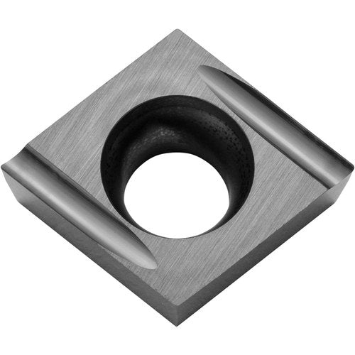 CCGT 32502 U TN620, 0.004″ Corner Radius, 5/32″ Thick, 3/8″ Inscribed Circle, TiCN, 80 Degree Diamond, Turning Indexable Insert