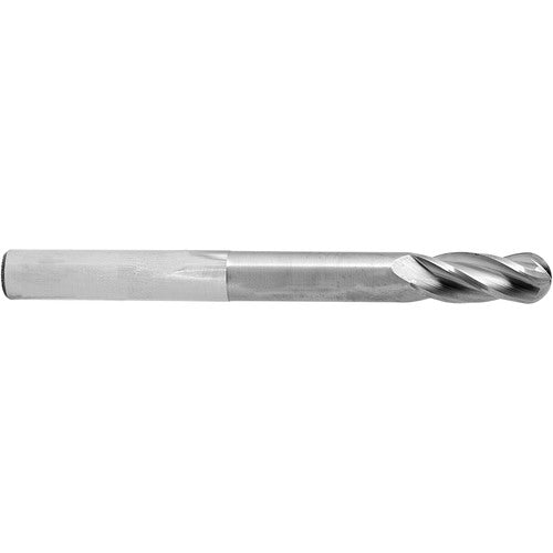 ‎9/16″ Dia. × 9/16″ Shank × 3-3/4″ DOC × 6 OAL, Carbide 4 Flute, Ballnose End Mill - Exact Industrial Supply