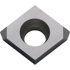 CCMW 3251 ME KBN475, 1/64″ Corner Radius, 5/32″ Thick, 3/8″ Inscribed Circle, Diamond, Turning Indexable Insert