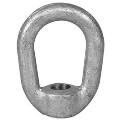 ‎#2 Eye Nut, 3/8″ UNC-2B Tap Size, Forged, Normalized, Galvanized - Makers Industrial Supply