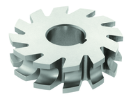 1/8 Radius - 2-1/2 x 7/16 x 1 - HSS - Concave Milling Cutter - 14T - TiCN Coated - Makers Industrial Supply