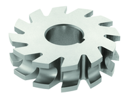 9/16 Radius - 4-1/8 x 1-11/16 x 1-1/4 - HSS - Concave Milling Cutter - 10T - TiN Coated - Makers Industrial Supply