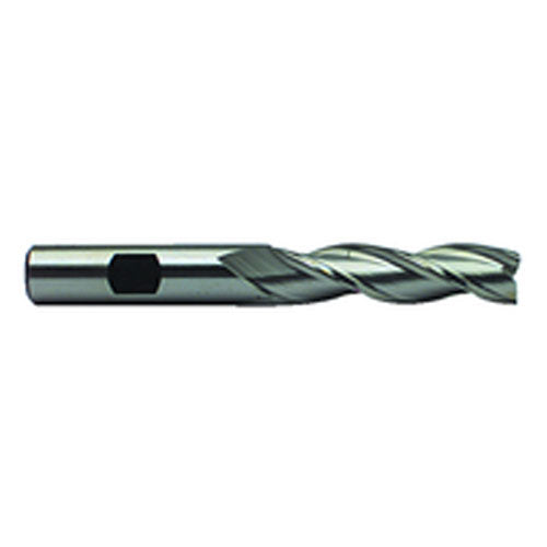 ‎1/2″ Dia-4″ OAL-HSS-Center Cut Single End End Mill-3 FL - Makers Industrial Supply