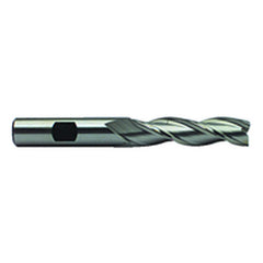 ‎3/8″ Dia-3-1/4″ OAL-HSS-Center Cut Single End End Mill-3 FL - Makers Industrial Supply