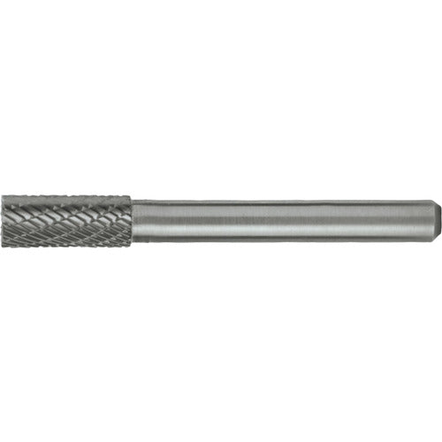 SA-3L6 Double Cut Solid Carbide Bur-Cylindrical without End Cut - Exact Industrial Supply