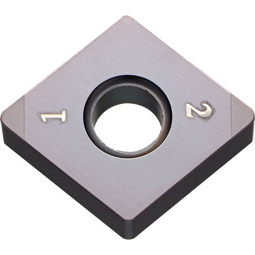 CNGA 433 KBN525, 3/64″ Corner Radius, 3/16″ Thick, 1/2″ Inscribed Circle, 80 Degree Diamond, Turning Indexable Insert