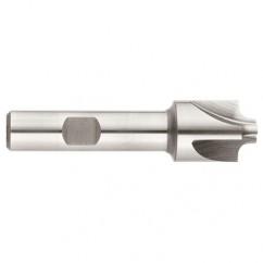 1/4" Radius - 1 x 3/4" Shank - Cobalt - Corner Rounding EM - 4 FL Uncoated - Makers Industrial Supply