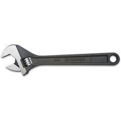 12" BLACK OXIDE FINISH ADJ WRENCH - Makers Industrial Supply
