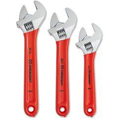 3PC ADJ CHROME CUSHION GRIP WRENCH - Makers Industrial Supply