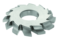 3/4 Radius - 4-1/2 x 1-1/8 x 1-1/4 - HSS - Right Hand Corner Rounding Milling Cutter - 10T - Uncoated - Makers Industrial Supply