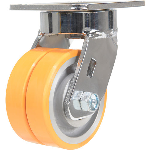 4 × 2 Polyurethane Sirius Dual Swivel Caster