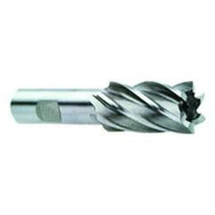 5/8 Dia. x 3-3/4 Overall Length 4-Flute Square End High Speed Steel SE End Mill-Round Shank-Center Cut-Uncoated - Makers Industrial Supply