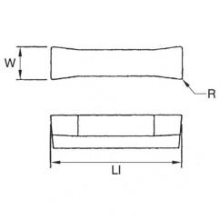 505110 1/8 WOC .010 GROOVING INSERT - Makers Industrial Supply