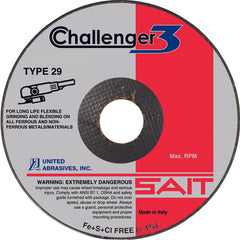 4-1/2 × 7/8 A60 SAIT T27 GRINDING - Makers Industrial Supply