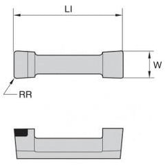 528301 1/8 WOC .010 CR INS DOGBONE - Makers Industrial Supply