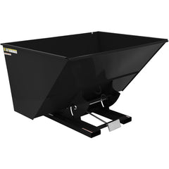 Self-Dump Hopper Hd 3 Cu Yd 6K Blk Semi/Gloss - Exact Industrial Supply