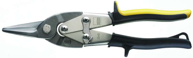 1-3/8'' Blade Length - 9-1/2'' Overall Length - Straight Cutting - Global Aviation Snips - Makers Industrial Supply