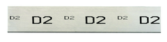 3/32 x 1/2 x 18 - High Carbon, High Chromium Precision Ground Flat Stock - Makers Industrial Supply