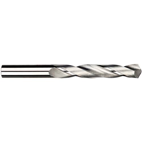 ‎3/8″ Dia. × 3/8″ Shank × 2-3/4″ Flute Length × 4-1/4″ OAL, 2xD Flute, External Coolant, Plain Solid Carbide Drill - Exact Industrial Supply