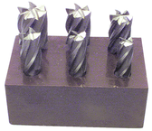 6 Pc. HSS Reduced Shank End Mill Set - Makers Industrial Supply