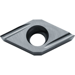 DCGT 21502 U TN610, 0.004″ Corner Radius, 3/32″ Thick, 1/4″ Inscribed Circle, TiCN, 55 Degree Diamond, Turning Indexable Insert