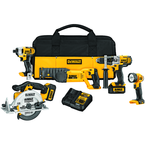 HAZ05 20V 5 TOOL COMBO KT - Makers Industrial Supply