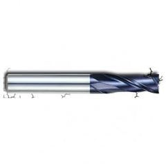 5/8" Dia. - 1-3/4" LOC - 4" OAL - 2 FL Carbide S/E HP End Mill-AlTiN - Makers Industrial Supply