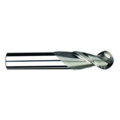 3/4" Dia. - 4" OAL - Uncoat CBD-Ball End HP End Mill-2 FL - Makers Industrial Supply