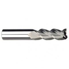 5/8" Dia. - 2-1/2" LOC - 5" OAL - 3 FL Carbide S/E HP End Mill-Uncoated - Makers Industrial Supply