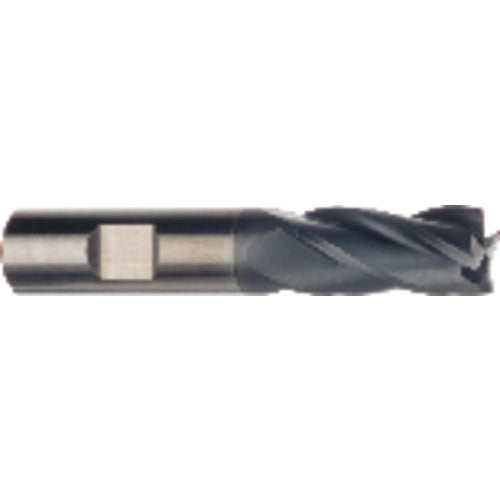 ‎1/8″ × 1/8″ × 1/2″ × 1-1/2″ AlTiN E14 4F .015R RR Spector End Mill - Makers Industrial Supply