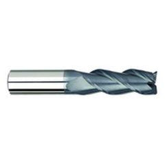 3/16" Dia. - 9/16 LOC - 2" OAL - 3 FL Carbide S/E HP End Mill-AlTiN - Makers Industrial Supply