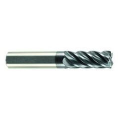 5/8" Dia. - 3-1/4" LOC - 6" OAL - .060 Radius 5 FL Carbide S/E HP End Mill-AlCrN-X - Makers Industrial Supply