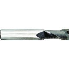 1/4 Dia. x 2-1/2 Overall Length 3-Flute Square End Solid Carbide SE End Mill-Round Shank-Center Cut-AlTiN - Makers Industrial Supply