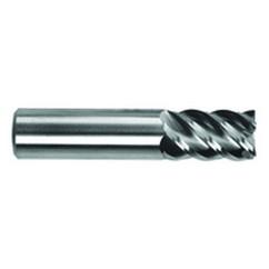 1" Dia. - 4" OAL - CBD - 60° Helix HP End Mill - 3 FL - Makers Industrial Supply