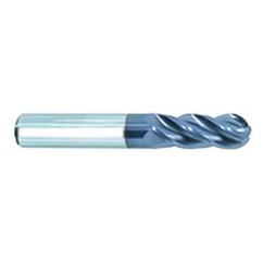 1/4" Dia. - 2-1/2"OAL - AlTiN CBD-Vari Helix-BE HP End Mill-4 FL - Makers Industrial Supply