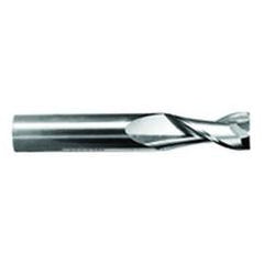 5/16" Dia. - 1-1/8" LOC - 3" OAL - .010 Radius 2 FL Carbide S/E HP End Mill-TiCN - Makers Industrial Supply