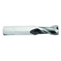 5/8 Dia. x 3-1/2 Overall Length 2-Flute .045 C/R Solid Carbide SE End Mill-Round Shank-Center Cut-TiCN - Makers Industrial Supply