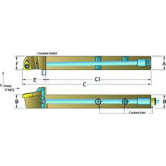 ASEL1616-H16 Jet-Stream Toolholder - Makers Industrial Supply