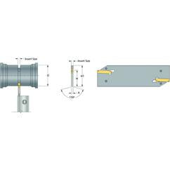 TWECOB-DNTF-26-30 Parting Off Blade - Makers Industrial Supply