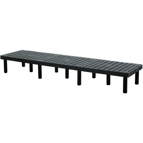 Dunnage Rack Vented Top - 96 × 24 - Exact Industrial Supply