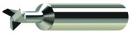 3/8" Dia 60°-Solid Carbide-Dovetail Shank Tyoe Cutter - Makers Industrial Supply