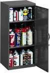 13-3/4 x 12-3/4 x 30'' (Gray) - Aerosol/Utility Storage Cabinet - Makers Industrial Supply