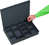 18 x 12 x 3'' - Adjustable Compartment Box - Makers Industrial Supply
