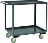 Stock Cart - 36"W X 24"D X 35"H - Gray - Makers Industrial Supply