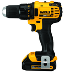 #DCD780C2 - 20V - 1/2" Chuck Size - 0 - 600 / 0 - 2000  RPM - Cordless Drill Driver Kit - Makers Industrial Supply